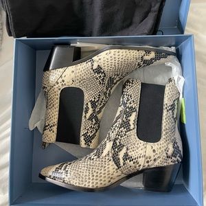 PAIGE Willa Snake Booties